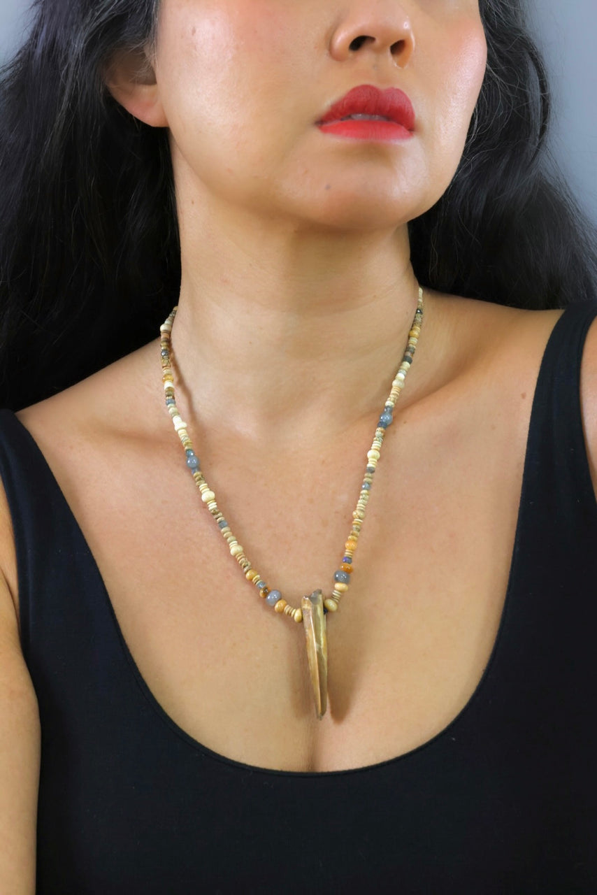 Ivory Artifact Necklace