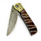 Mammoth Tooth & Damascus Knife