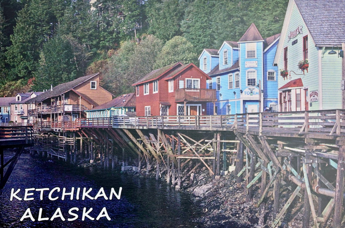 Ketchikan Postcard – Fish Creek Company