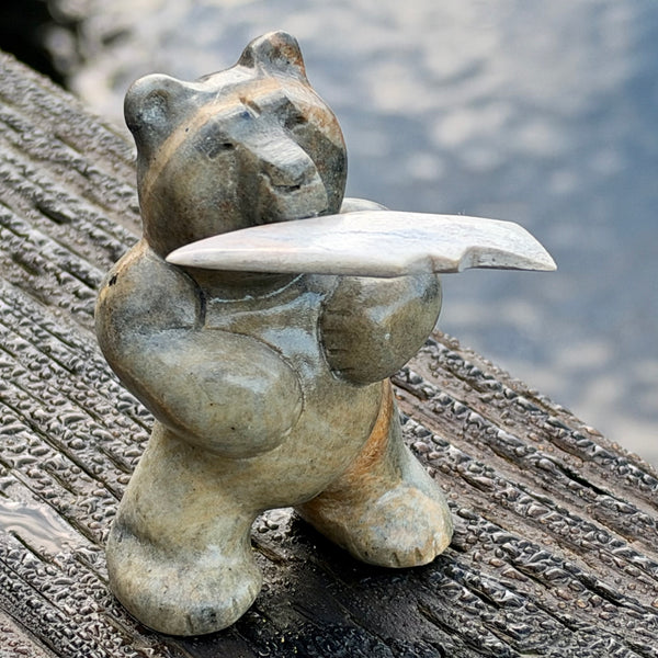 Standing Bear w/Salmon
