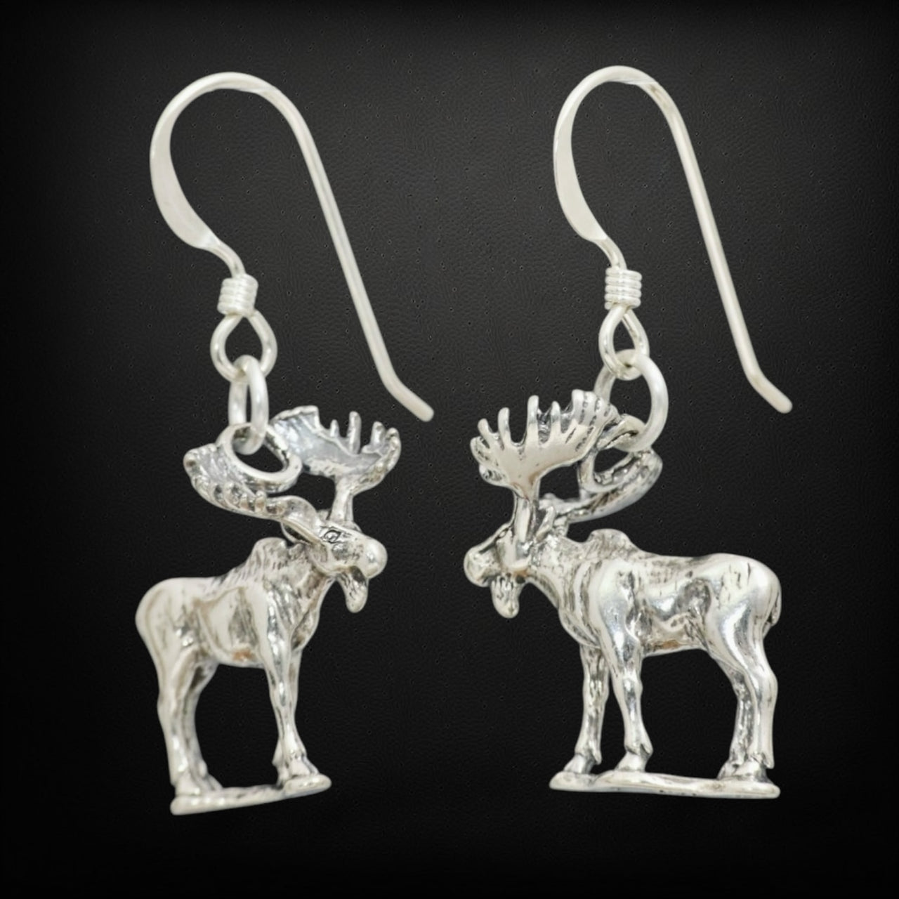 Moose Large Earrings