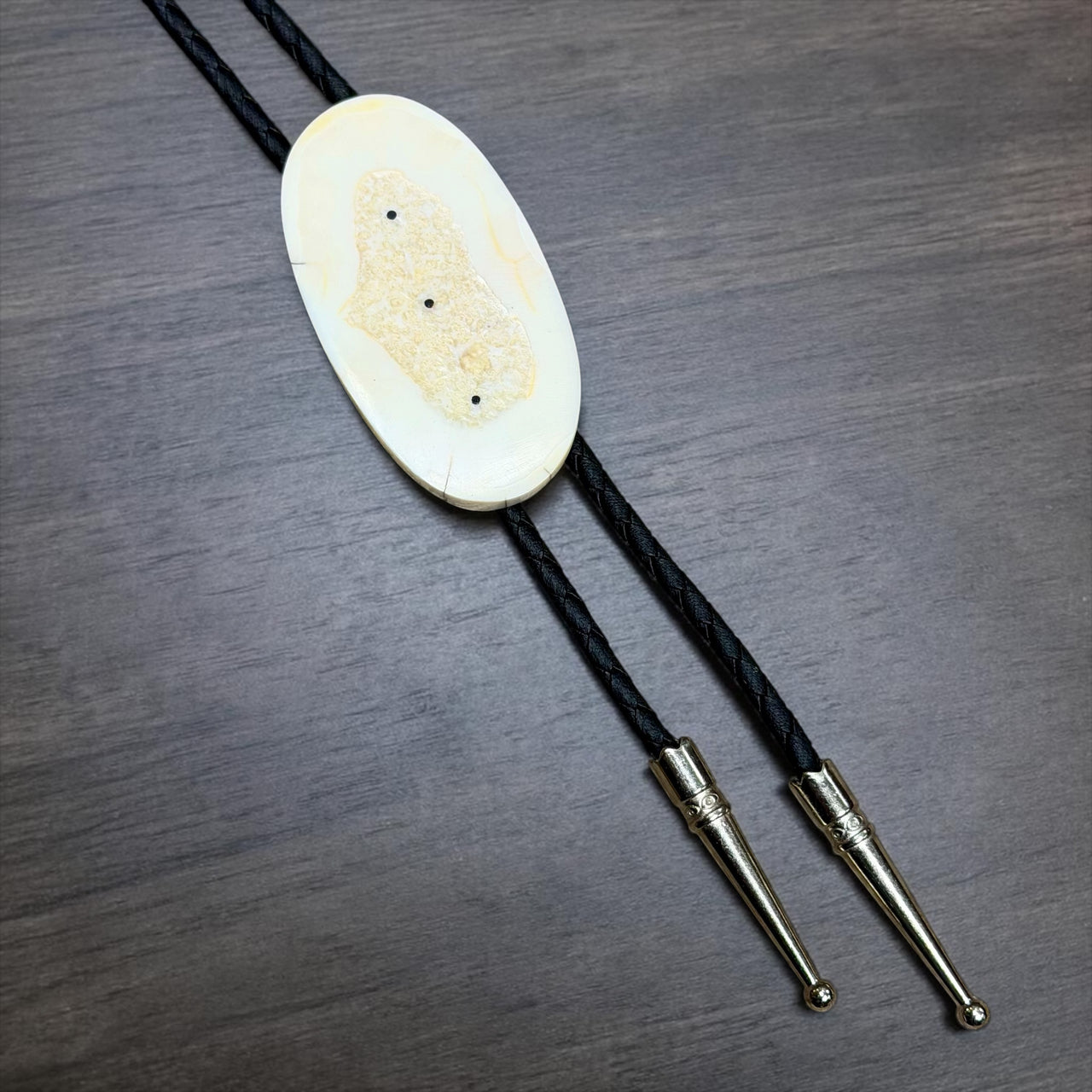 Walrus Ivory Bolo Tie