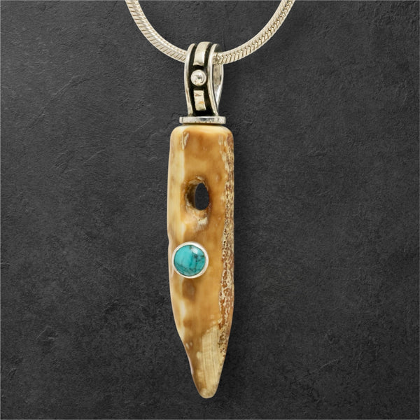 Ivory Artifact & Turquoise