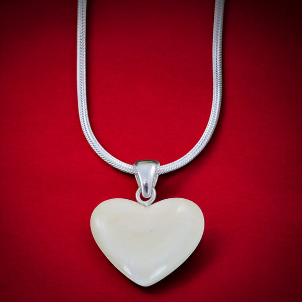 Heart Pendant w/Silver