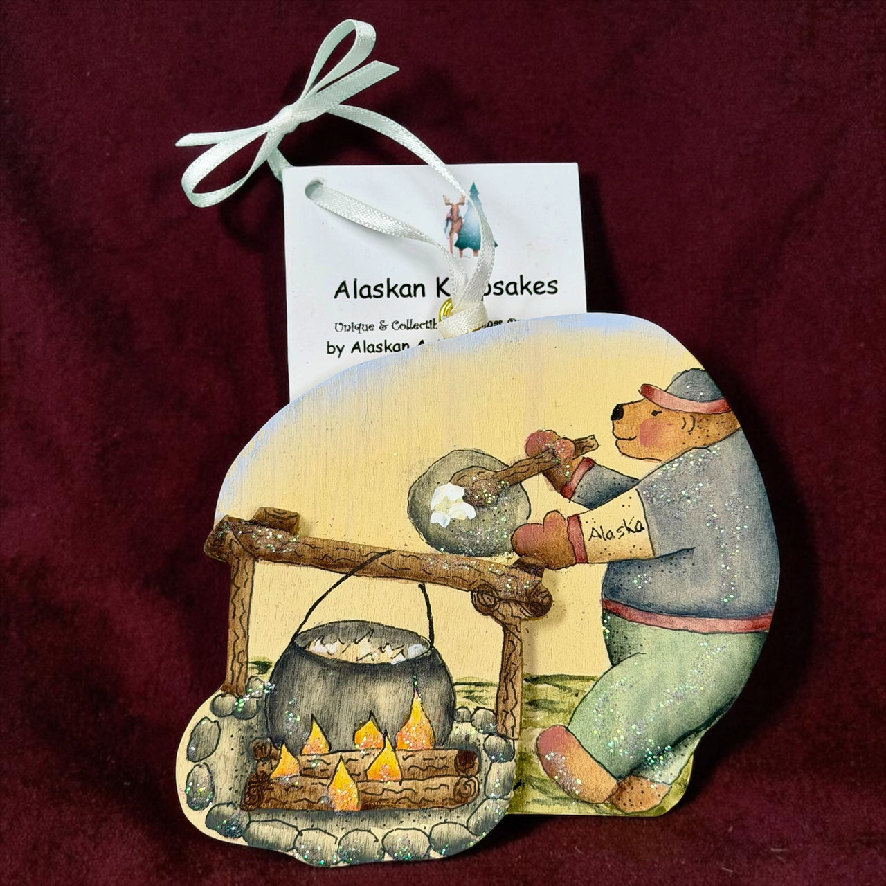 Bear Camp Cook Ornament