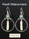 Ivory & Turquoise Earrings