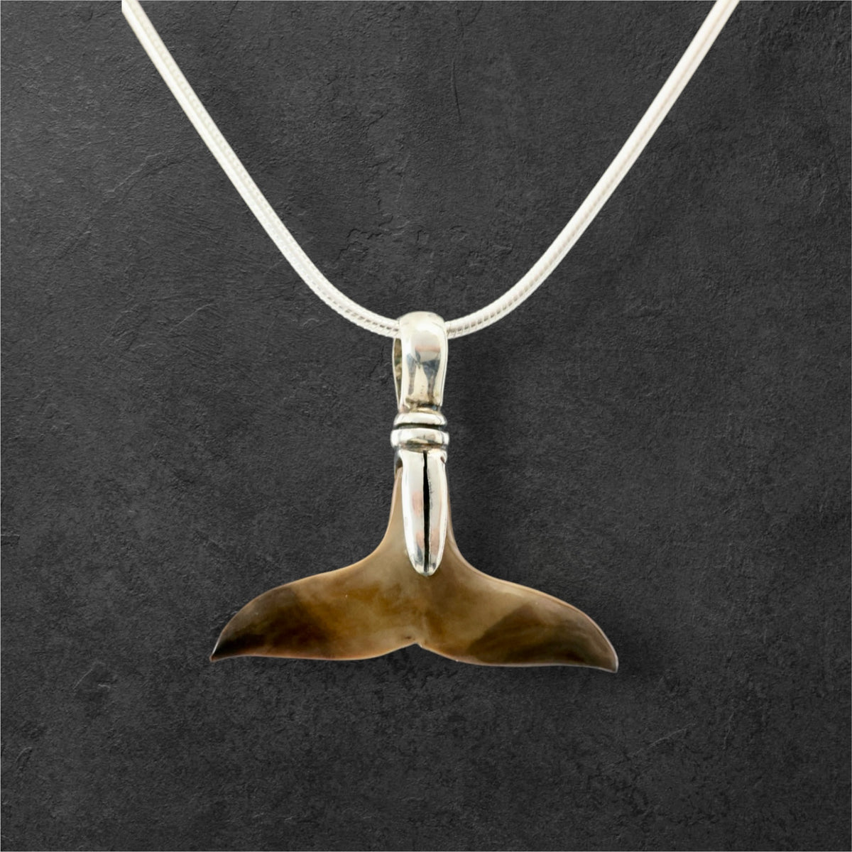 Whale Tail Pendant – Fish Creek Company