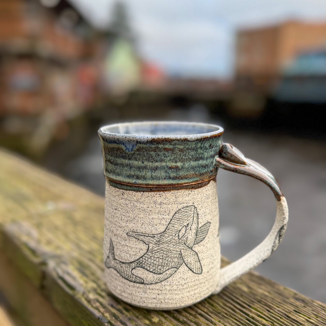 Orca Decal Mug