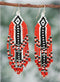 Beaded Glass Earrings