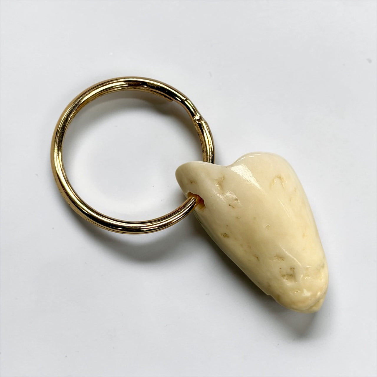 Walrus Ivory Keychain
