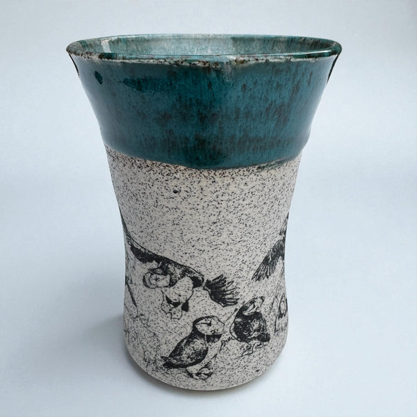 Puffin Decal Cup