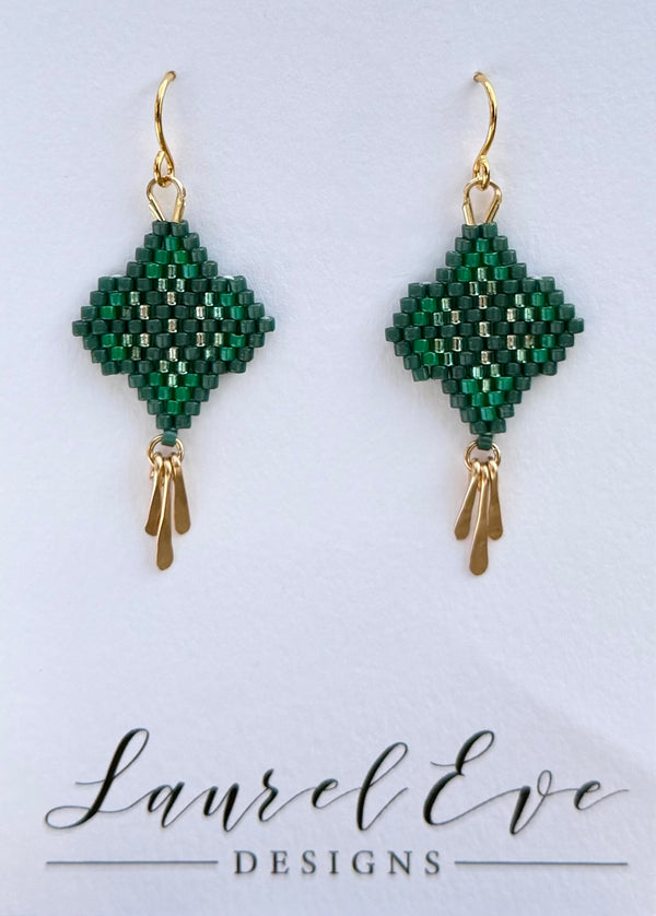 Marie Demi Evergreen Earrings