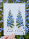 Forget me Not Ivory Earrings