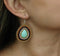 Turquoise Teardrop Earrings
