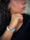 Ivory & Larimar Bracelet