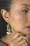 Ivory & Turquoise Earrings