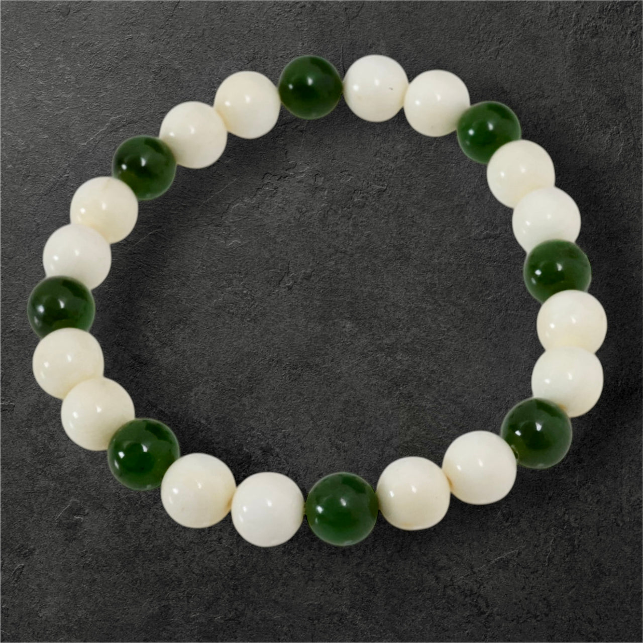 Jade & Ivory Braclet