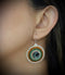 Round Abalone Earrings