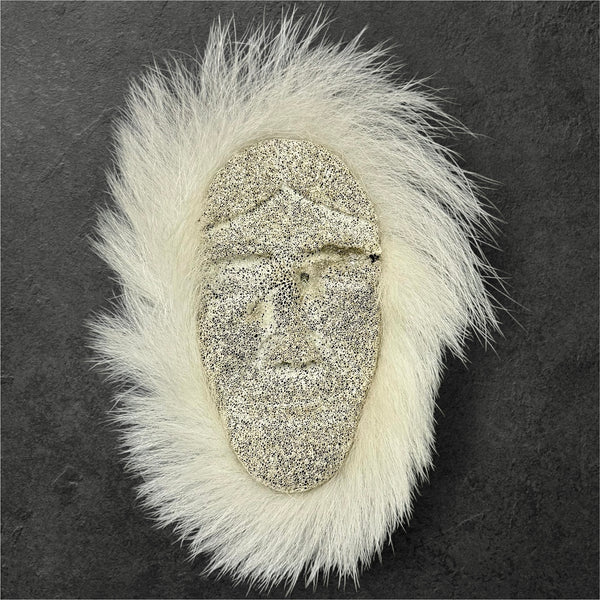 Whale Bone Mask w/Fur