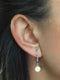 Ivory Disc Earrings