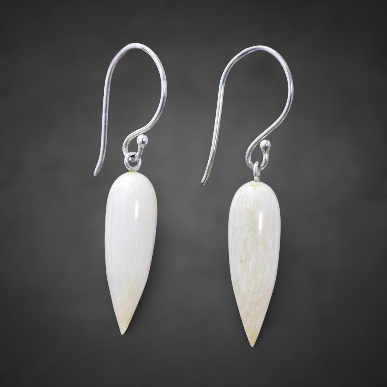 Ivory Spike Earrings
