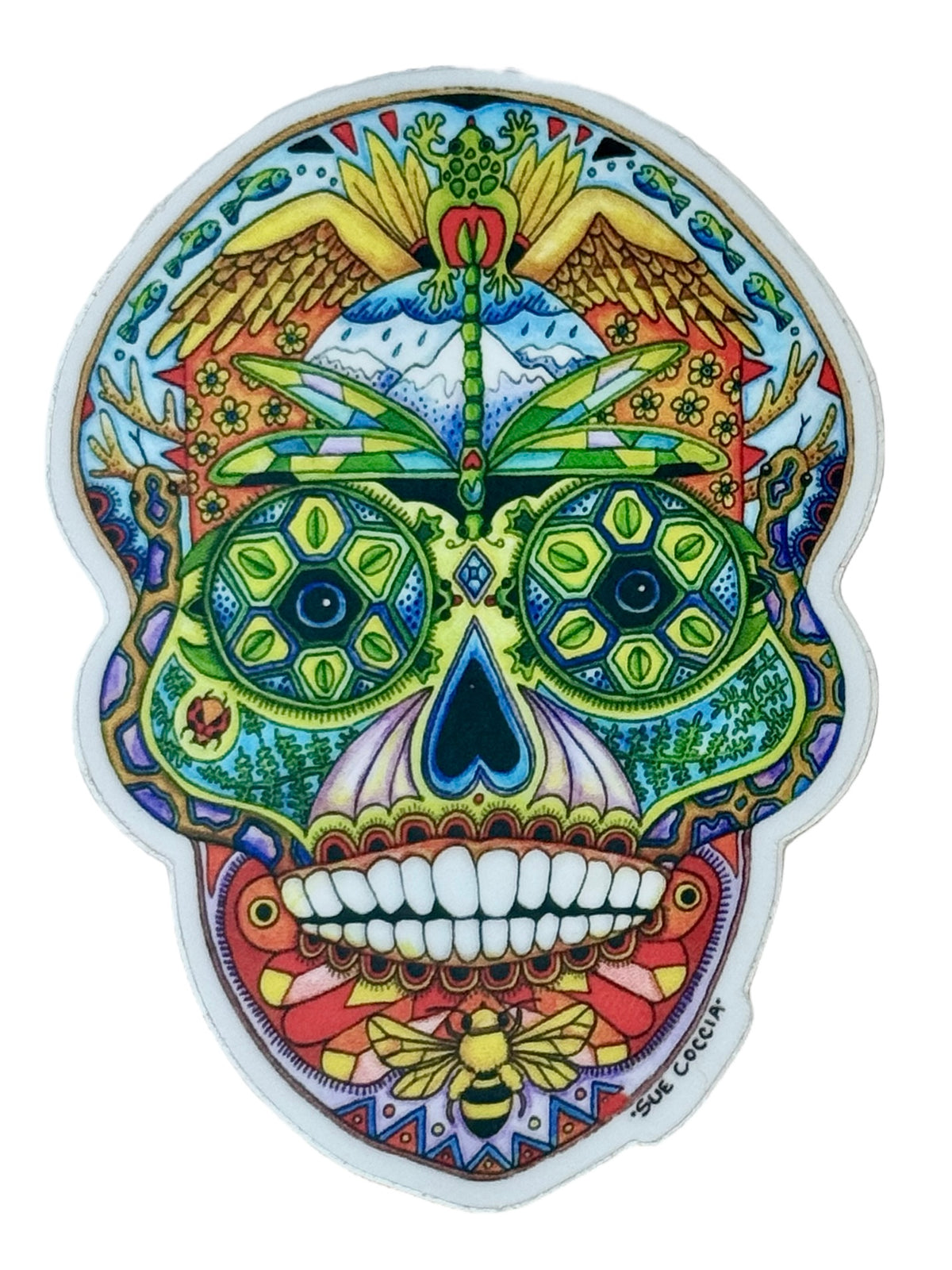 Skull Sticker – Fish Creek Company