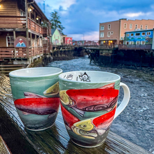 Salmon Run Mug – Fish Creek Company