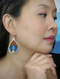 Flower Teardrop Earrings