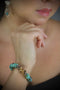 Turquoise & Ivory Bracelet