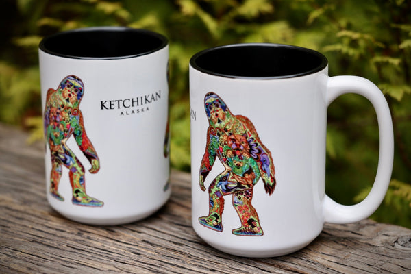 Ketchikan,  Alaska Sasquatch Mug