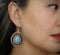 Turquoise Teardrop Earrings