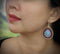 Turquoise Teardrop Earrings