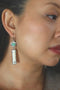 Ivory & Chrysoprase Earrings
