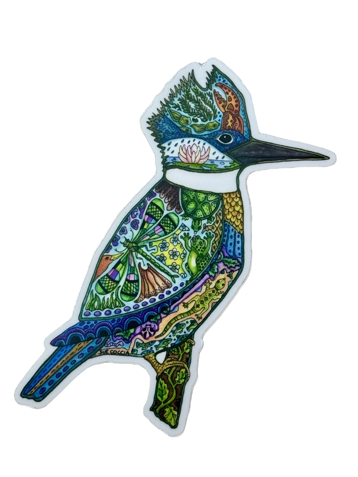 King Fisher Sticker – Fish Creek Company