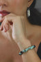 Onyx & Turquoise Bracelet