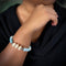 Ivory & Larimar Bracelet