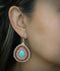 Turquoise Teardrop Earrings