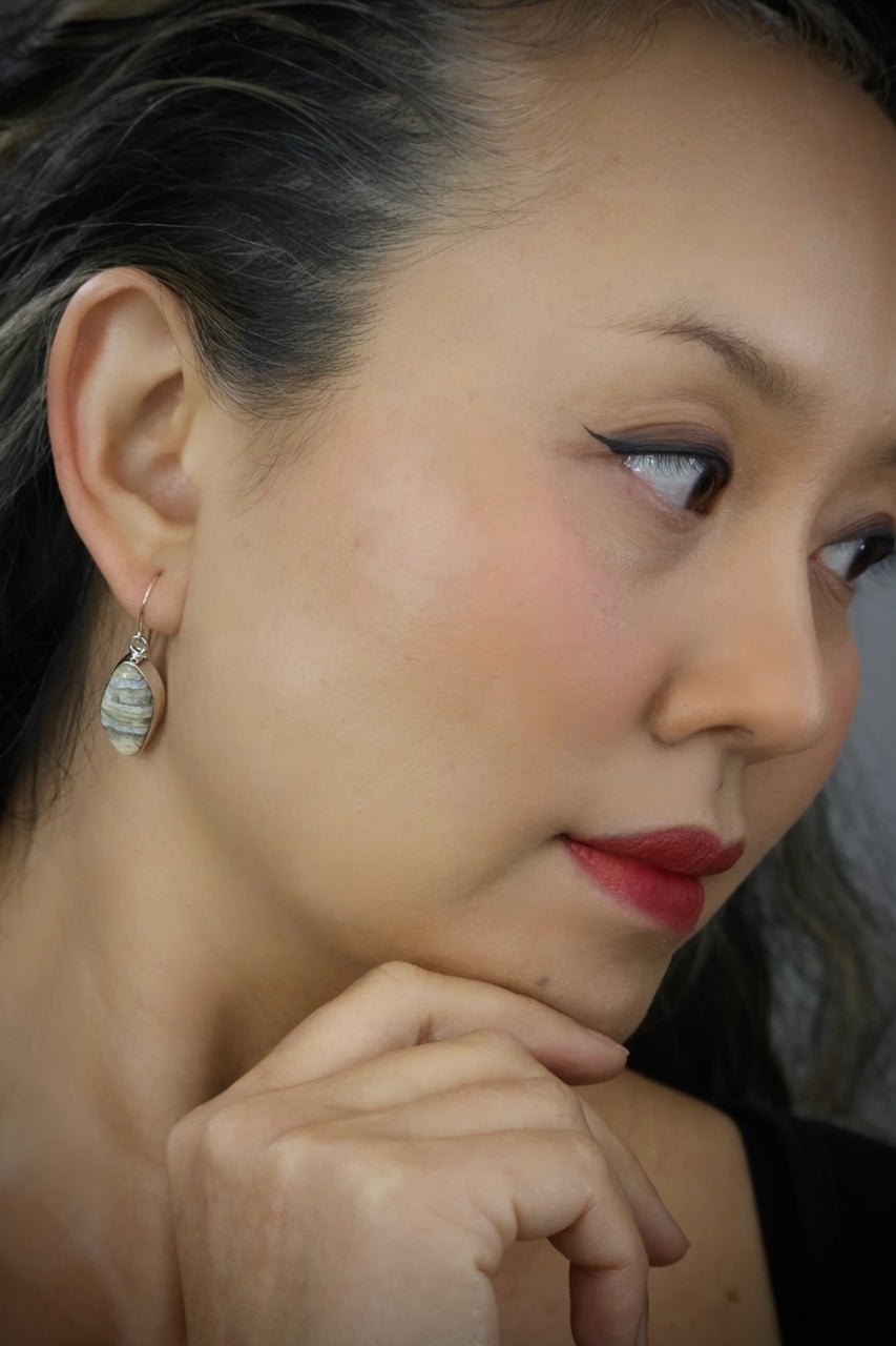 Mammoth Tooth Earrings