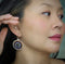 Round Abalone Earrings