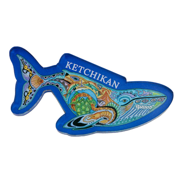 Ketchikan Magnet -  Blue Whale