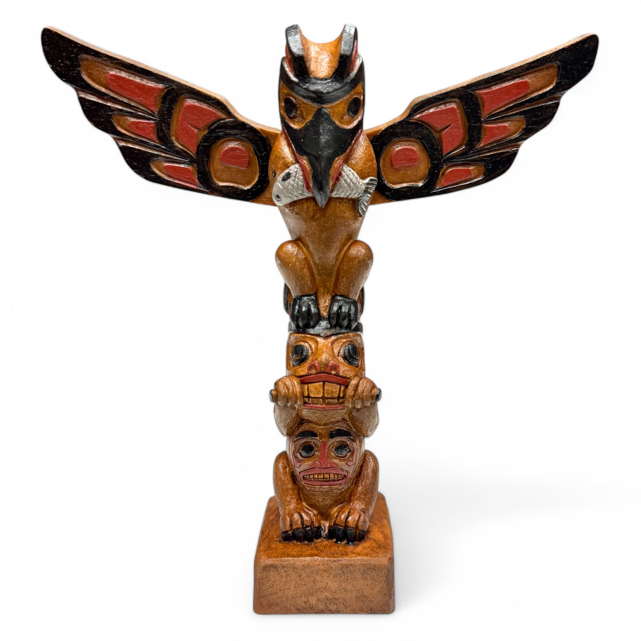 Eagle & Beaver Totem Pole – Fish Creek Company