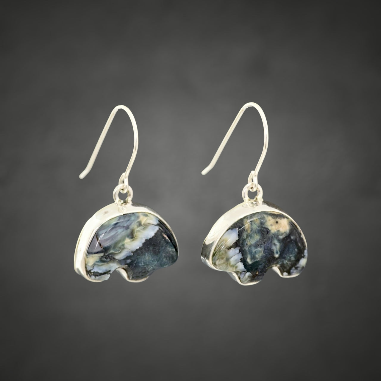 Bear Mammmoth Tooth Earrings