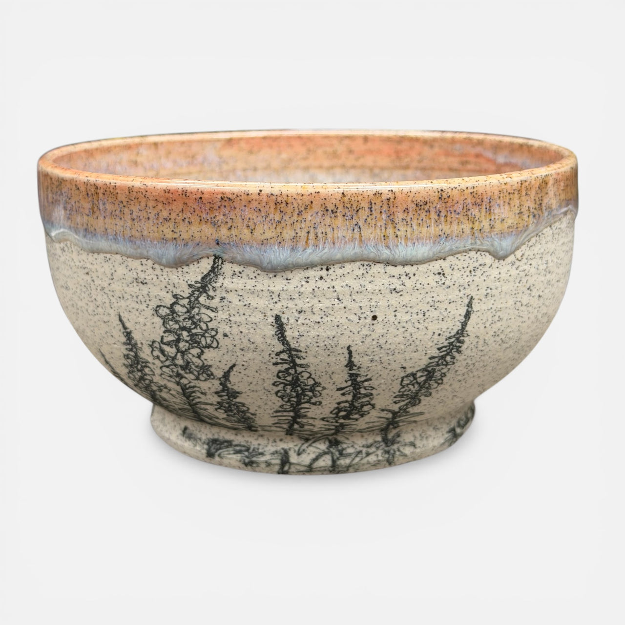 Fireweed Decal Bowl