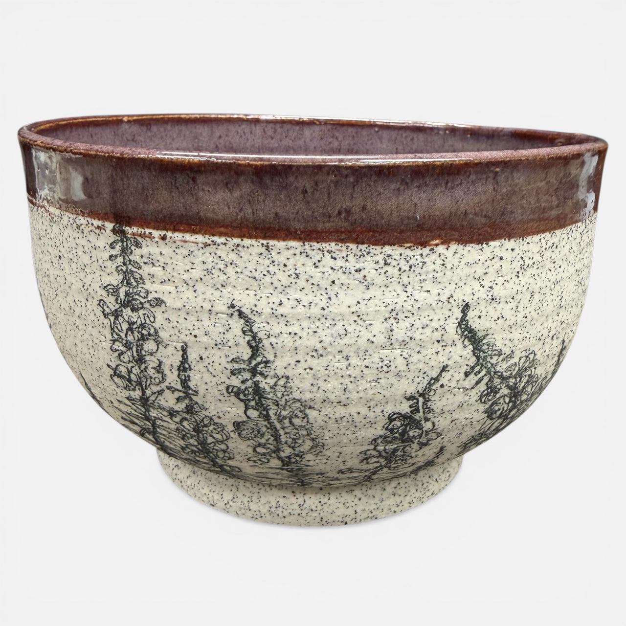 Fireweed Decal Bowl