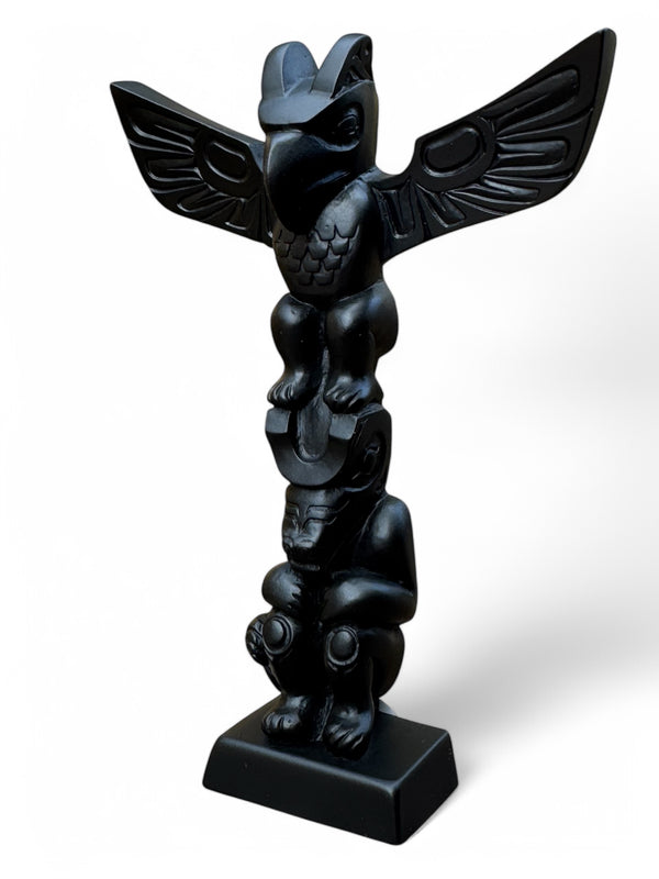 T-Wolf & Wolf Totem Pole