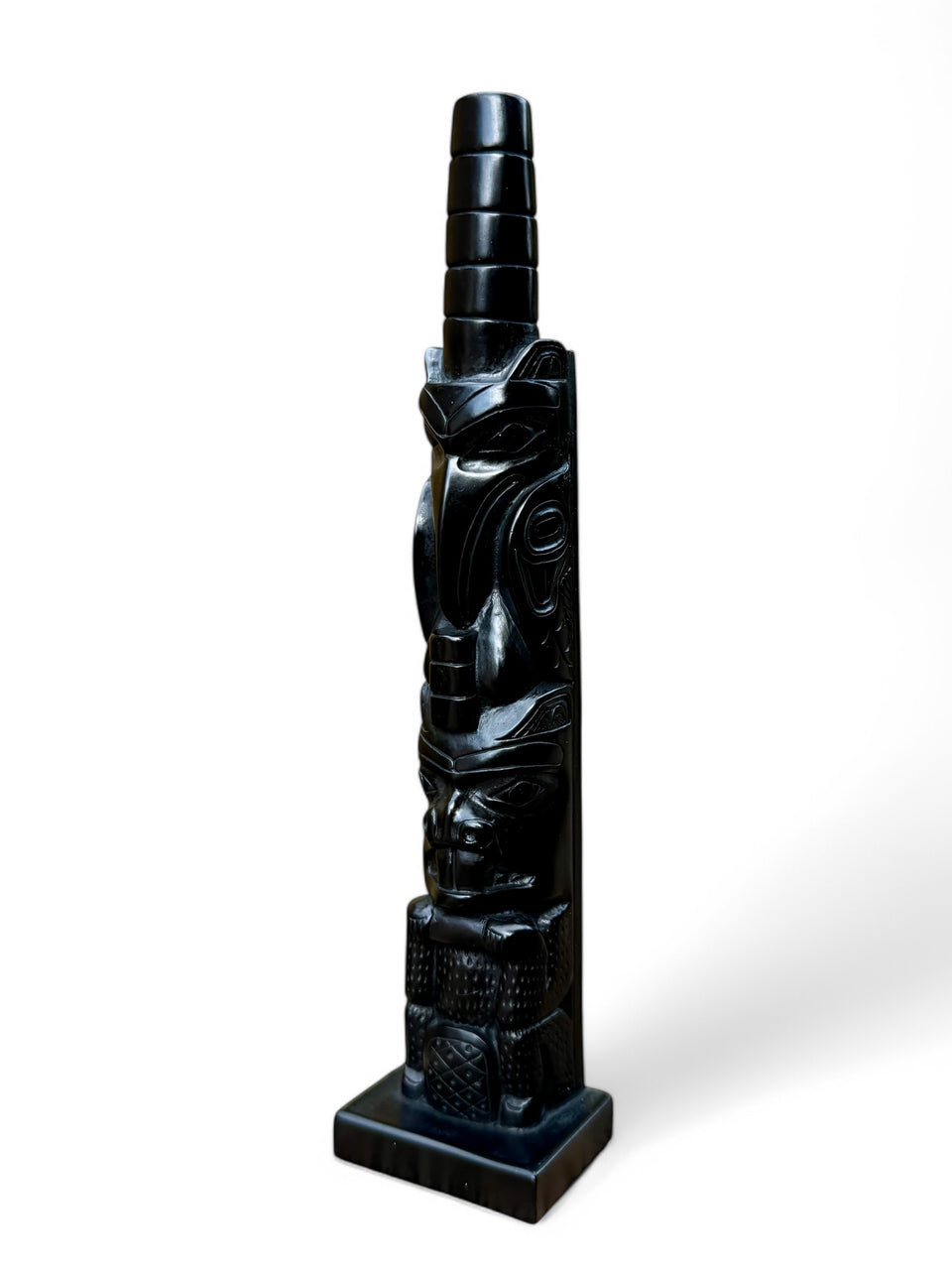 Raven & Beaver Totem Pole