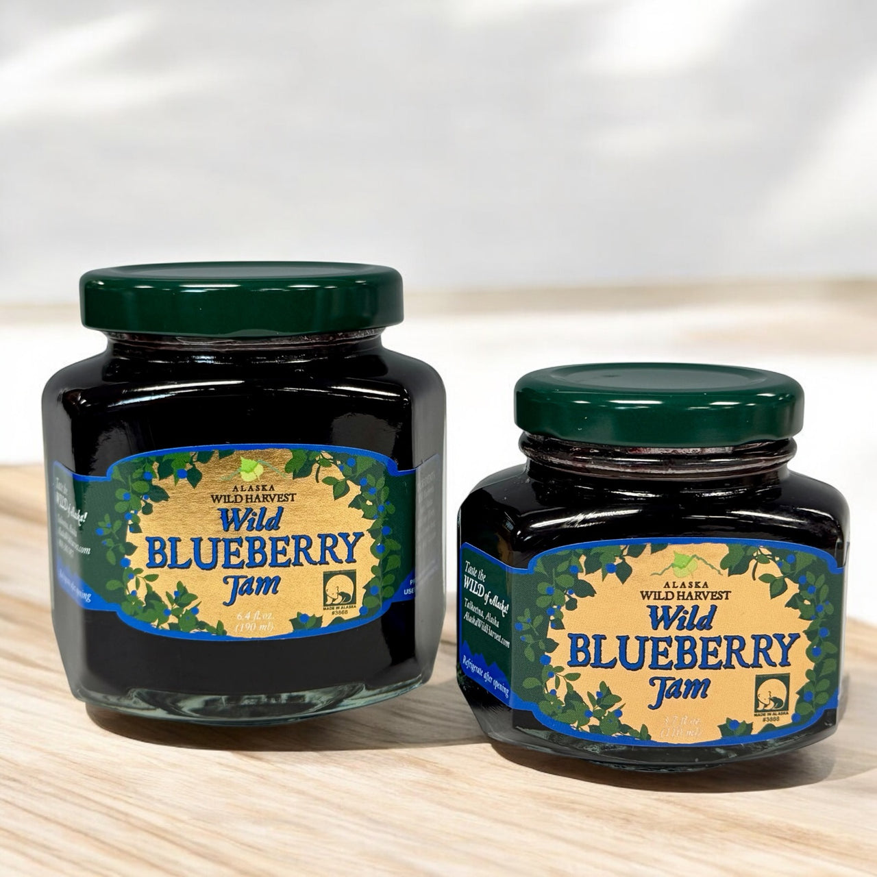 Alaska Wild Blueberry Jam