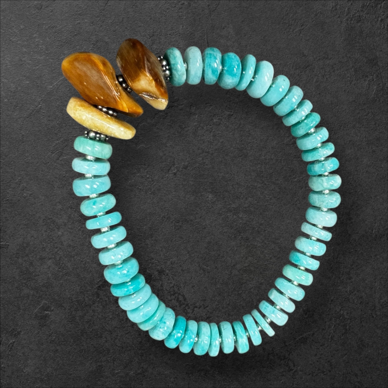Ivory & Amazonite Bracelet