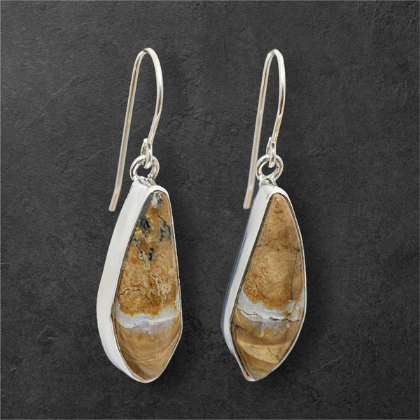 Mammoth Tooth Earrings