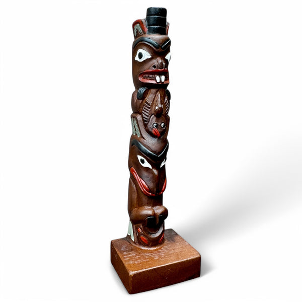 Beaver & Whale Totem Pole